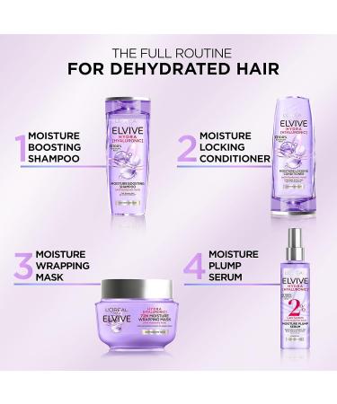 L'Oreal Paris Elvive Hydra Hyaluronic Serum 150ml - Replumping Hydrating Treatment - Buy Online on GoSupps.com