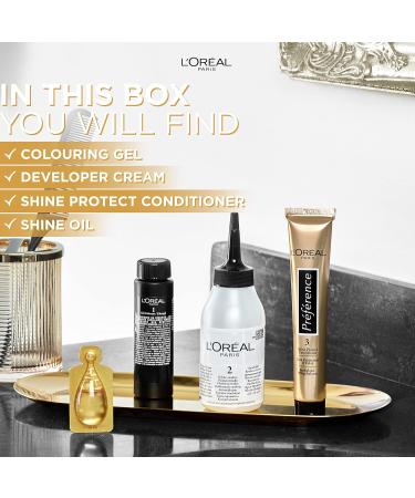 L'Oreal Paris Preference 4.15 Caracas Long-Lasting Permanent Hair Colour - Buy Online on GoSupps.com