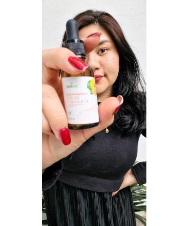 MULTIVITAMIN facial serum with Vitamin C and vitamin E antioxidant lightens softens whitens anti-aging brightens the skin lightens and reduces spots and texture on the skin - Buy Online on GoSupps.com