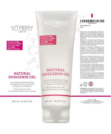 Extra Strength Natural Diosgenin Gel - 64% Diosgenin (from 80% Wild Yam Extract) - Moisturizer with Hormone-Induced Skin Problems with Micronized Natural Diosgenin from Wild Yam - Buy Online on GoSupps.com
