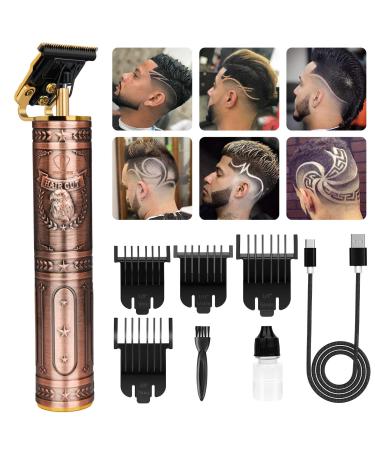 Ceenwes Zero Balde Hair Trimmer Pro T Outline Clippers T Blade Trimmer Cordless Zero Gapped Trimmer Professional Hair Clippers for Men
