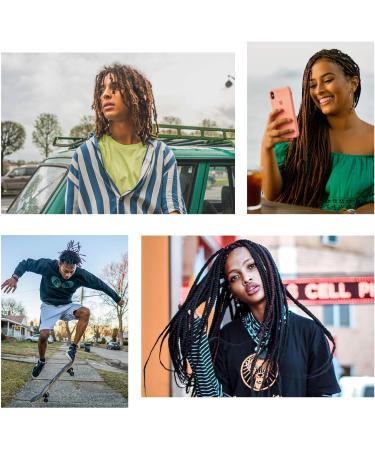 Dreadlock Crochet Hook Set - 8 Pcs Braid Hair Needle for Weaving and Dreadlocks - Buy Online on GoSupps.com