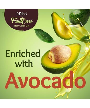 Nisha Professional FruitCare Gel Hair Color - Dark Brown 20 Volume Developer Vegan & Cruelty-Free Long-Lasting Gray Coverage - 33.8 Floz - Buy Online on GoSupps.com