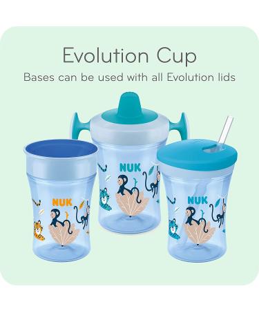 NUK Evolution 360 Cup 8 oz Pink 2-Pack for 8+ Months â€“ BPA-Free Toddler Sippy Cups - Buy Online on GoSupps.com