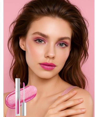  Erinde Erinde Giltter Metallic Glitter Lipstick 2 in 1 Lipstick & Eyeshadow 12 Hour Wear Highly Pigmented Lipstick Water Resistant - Buy Online on GoSupps.com