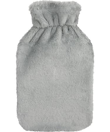 Hot Water Bottle Cover Only 2L Premium Cover (Pouch Style Grey) - Buy Online on GoSupps.com