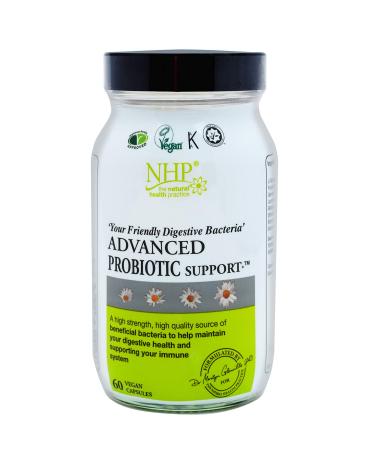 Natural Health Practice Advanced Probiotic (60 Capsules) Maintain Digestive Health & Support Immune System