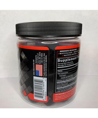 Force Factor Horny Goat Weed Gummies for Men - Natural Male Drive Supplement for Superior Absorption - Passion Berry Flavor - 90 Count - Buy Online on GoSupps.com