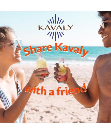 Kavaly Non-Alcoholic Kava-Infused Spirit Shots Premium Alcohol-Free Kava Drink for Social Rituals and Mocktails Modern Alcohol Alternative Lemon Lavender 60 ml (12 Pack) - Buy Online on GoSupps.com