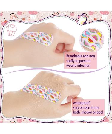 300 Pieces Kids Cartoon Bandages - Colorful Cute Waterproof Adhesive Stickers for Boys and Girls - Protection and Care for Cuts and Scrapes (Cute Designs) - Buy Online on GoSupps.com