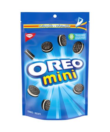 OREO Mini Original Chocolate Sandwich Cookies Peanut Free Snack School Snacks 200g Original 200 g (Pack of 1)