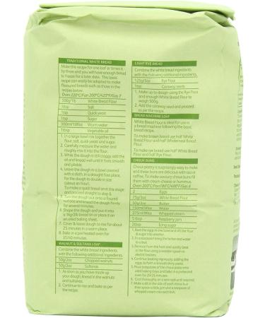 Doves Farm Organic strong white bread flour 15 kg Pack of 2 - Buy Online on GoSupps.com