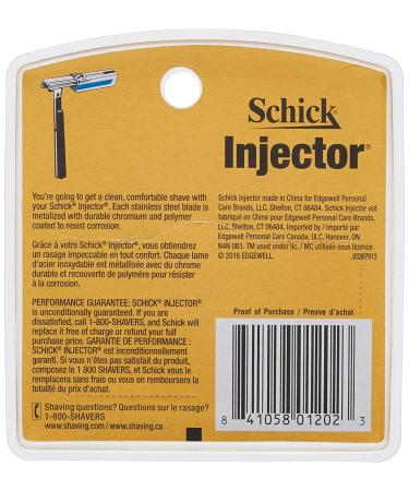 Schick Injector Razor Blades - 4 Count, Pack of 1 - Buy Online on GoSupps.com