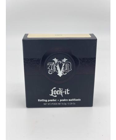 KVD Beauty Lock-It Refillable Mattifying Pressed Finishing Powder Light