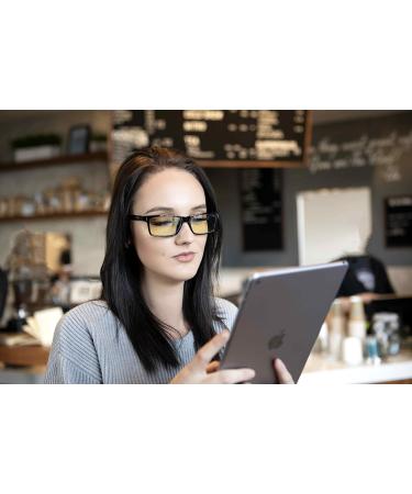 Gunnar Vertex +2.0 Gaming Glasses | 65% Blue Light Filter & 100% UV Protection | Premium Eye-Saving Comfort - Buy Online on GoSupps.com