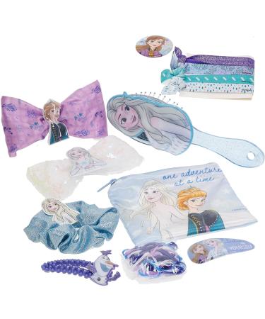 Disney Frozen Townley Girl Hair Accessories Box | Gift Set for Kids Girls | Ages 3+ (13 Pcs) Hair Bow, Hair Brush, Clips & More for Parties, Sleepovers & Makeovers - Buy Online on GoSupps.com