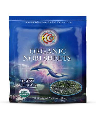 Earth Circle Organics Organic Nori Sheets 50 Sheets 4.4 oz (125 g)