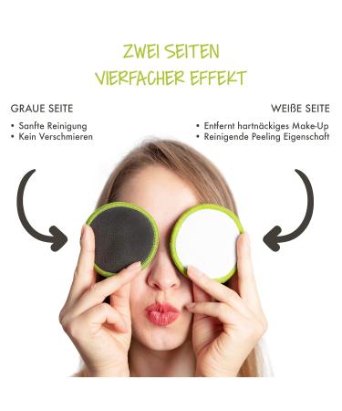 Tistak Slimming Pads 10 Set | Washable Bamboo Fiber Cotton Pads with Towel & Laundry Bag - Eco-Friendly Reusable for Women - Buy Online on GoSupps.com