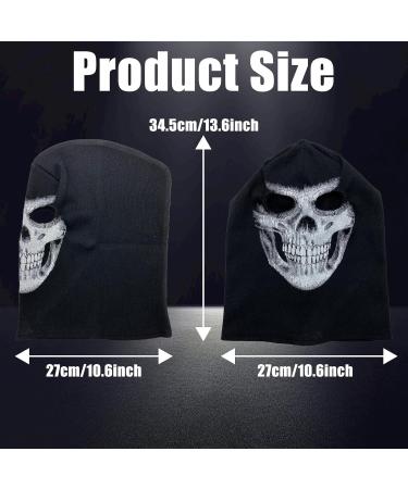 Skull Mask Balaclava for Men - Halloween Skeleton Face Mask for Outdoor Riding & Cosplay - Buy Online on GoSupps.com