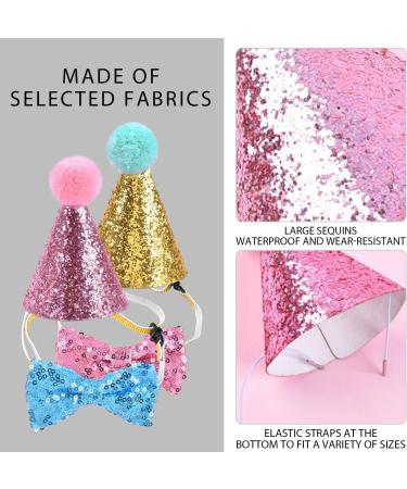 2 Piece Pet Birthday Hat Set - Party Accessories for Dogs - Perfect for Pet Parties & Celebrations - Buy Online on GoSupps.com