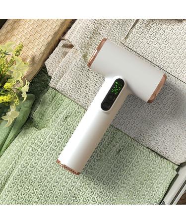 Cordless Hair Dryer USB Rechargeable Blow Dryer with Digital Screen Built In 15000mAh Battery Travel Hair Dryer for Women Kids Outdoor Camping Beaches White - Buy Online on GoSupps.com