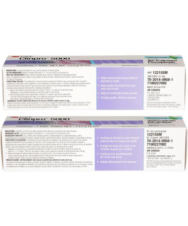 3M Clinpro 5000 Anti-Cavity Toothpaste (1.1% Sodium Fluoride) - Spearmint Flavour 113 g - Buy Online on GoSupps.com