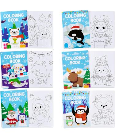 ANGOLIO 24 Pcs Christmas Polar Animals Coloring Books - Buy Online on GoSupps.com