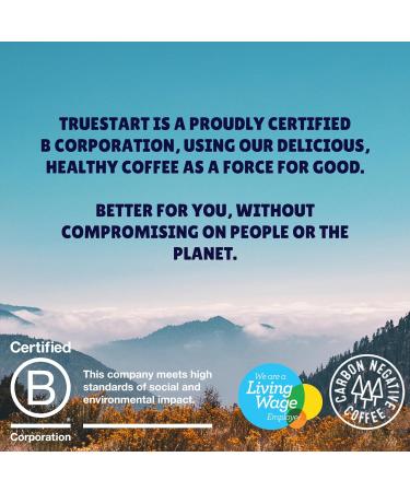 TrueStart Barista Coffee Bags - Energising Colombian Arabica - Biodegradable Quick Brew - 10 Bags - Buy Online on GoSupps.com