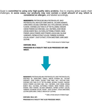 Quest Nutrition Protein Chips Variety Pack - BBQ, Cheddar, Sour Cream & Onion - High Protein, Low Carb - 1.1 oz (Pack of 12) - Buy Online on GoSupps.com