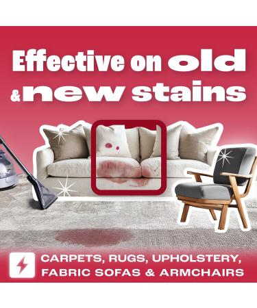 Dirtbusters Pro Red Wine Stain Remover - Professional Carpet and Upholstery Cleaner for Clothing & Fabrics Powerful Solution To Remove Stubborn Wine Stains - 1L - Buy Online on GoSupps.com