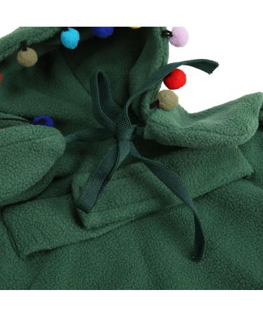 Cape de No l pour Chat V tements d'hiver pour Animaux de Compagnie pour viter la Perte de Poils Doux et Confortable pour viter Les Coups de en Polyester avec M Vert - Buy Online on GoSupps.com
