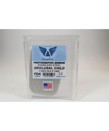 Dental Orthodontic Mirror Reflector - Stainless Steel Occlusal for Kids | High-Quality Photography Tool - Buy Online on GoSupps.com