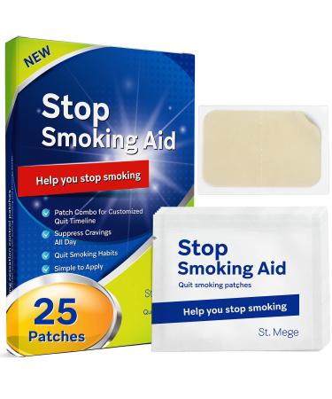 Quit Smoking Smoking Cessation Quit Smoking Patches Step 1 Easy and Effective Anti Smoking Patches- Stop Smoking Aids That Work Best Product to Quit Smoking 25 Patches