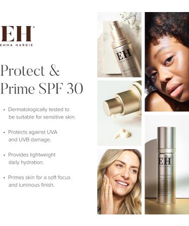 Emma Hardie Hydrate & Protect Kit Gift Sets Includes: 50ml Moringa Cleansing Balm 15ml Midas Touch Revitalising Cream 15ml Protect & Prime SPF30 Cream 15ml Pink Clay Detox Mask & a Cleansing Cloth - Buy Online on GoSupps.com