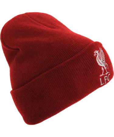 Liverpool FC Core Winter Beanie Hat - Official Adult Soccer/Football Merchandise in Red - Buy Online on GoSupps.com