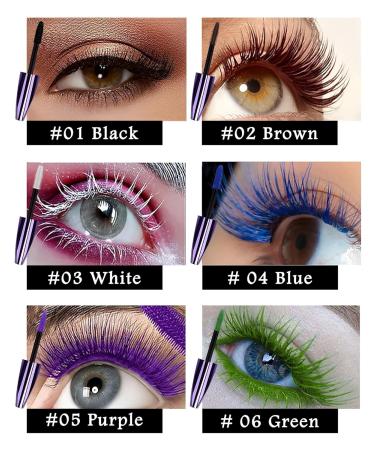 Buy Green 5D Telescopic Lift Mascara - Waterproof Long-Lasting Voluminous Eyelashes | Best Green Mascara Online - Buy Online on GoSupps.com