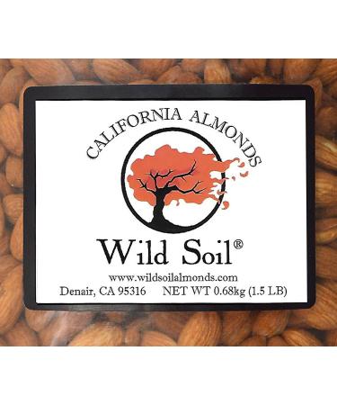 Wild Soil Beyond Almonds - 20% More Protein | Superior Organic Raw Almonds - Buy Online on GoSupps.com