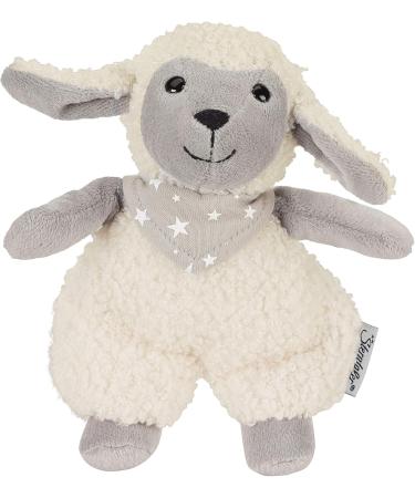 Buy Sterntaler Mini Toy Sheep Stanley - Rattle for Babies 0+ Months - 14 cm Beige Plush Toy - International Shipping Available - Buy Online on GoSupps.com
