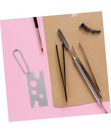 Beatifufu 1 Set Grafting Eyelash Tool Lash Adhesive Remover Lash Glue Rings Glue Bottle Plug Opener Eyelash Glue Tips Essential Oil Opener Glass Roller Bottle Opener Key Metal Rubber Ring - Buy Online on GoSupps.com