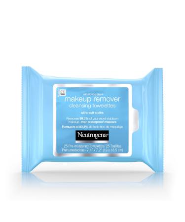 Neutrogena Makeup Remover Cleansing Towelettes 25 Pre-Moistened Towelettes