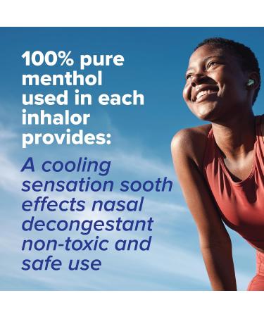 MOX Extra Strength Menthol Nasal Inhaler | Powerful Cooling Menthol for Sinus Relief & Clear Breathing | Made in The USA | Maximum Strength Aromatherapy for Instant Refreshment Menthol 3 Pack - Buy Online on GoSupps.com