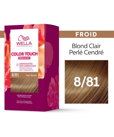 Color Touch Fresh-Up-Kit - Semi-Permanent Hair Color Kit 8/81 Pearl Blonde - Light Ash Pearl Blonde - Buy Online on GoSupps.com