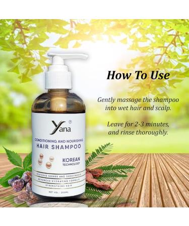 Yana Shampoo & Conditioner for Falling Thinning Hair for Men - Buy Online on GoSupps.com