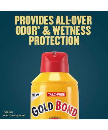 Gold Bond No Mess Talc-Free Body Powder Spray 7 oz - Fresh Scent | Buy Online - Buy Online on GoSupps.com