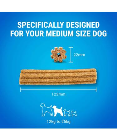 DENTALIFE Medium Dog Treat Dental Chew 42 Stick Pack of 2 Chicken 1.93 kg (Pack of 1) - Buy Online on GoSupps.com