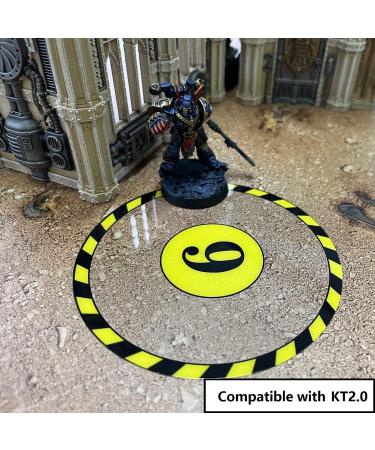 Jucoci Objective Point Markers 6PCS Set for WH40K KT Wargame - Miniature Not Included - Buy Online on GoSupps.com
