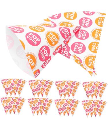 Didiseaon 150 Pcs Popcorn Bag Party Wedding Cone Bags Christmas Gift Bags Cone Treat Bags Popcorn Servings Bags Popcorn Cone Bags Popcorn Cones Bags Clear Goody Bag Child Mini Snack Paper - Buy Online on GoSupps.com