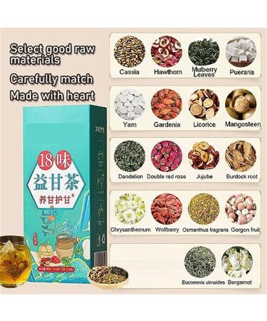 18 Flavors Liver Care Tea 18 Flavors of Liver Protection Tea Daily Liver Nourishing Tea Nourishing Liver and Protecting Liver Tea Everyday Nourishing Liver Tea Herbal Tea For Liver Health (3 Box) - Buy Online on GoSupps.com