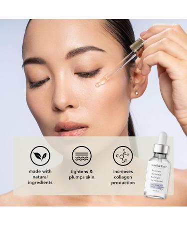 Anti-Aging Face Serum with Rose Water | Boost Collagen & Tighten Skin | Reduce Wrinkles & Fine Lines | All Skin Types - Buy Online on GoSupps.com