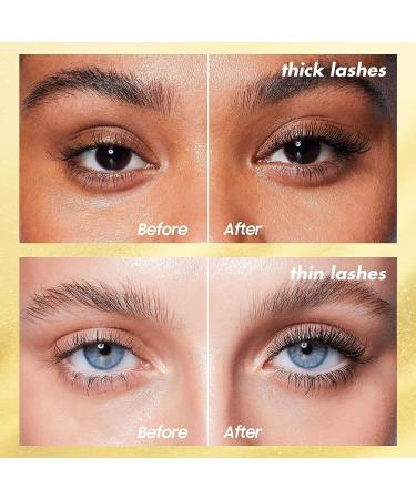 Waterproof Tubing Mascara - Long-Lasting, Smudge-Proof, Curling for Length and Volume - No Flaking, No Clumping - Cruelty Free - Black - Buy Online on GoSupps.com